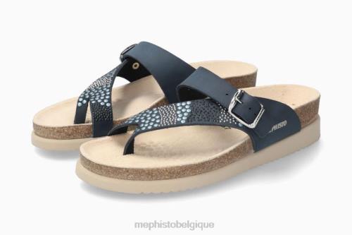 des sandales Mephisto Hélène marine femmes X826148