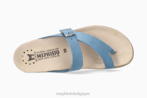 des sandales Mephisto Hélène mer bleue femmes X826231