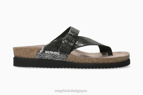 des sandales Mephisto Hélène noir femmes X826238