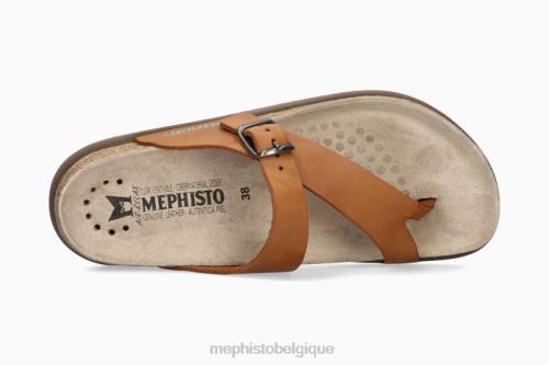 des sandales Mephisto Hélène plus chameau femmes X826119