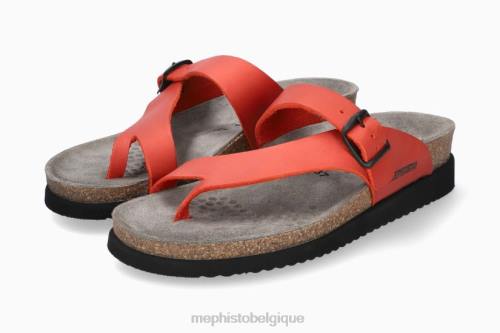 des sandales Mephisto Hélène rouge femmes X826211