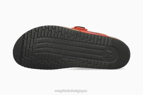 des sandales Mephisto Hélène rouge femmes X826211