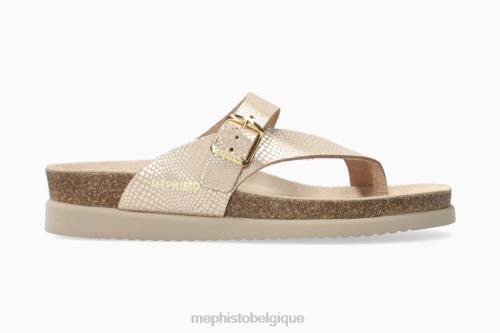 des sandales Mephisto Hélène sable clair femmes X826222