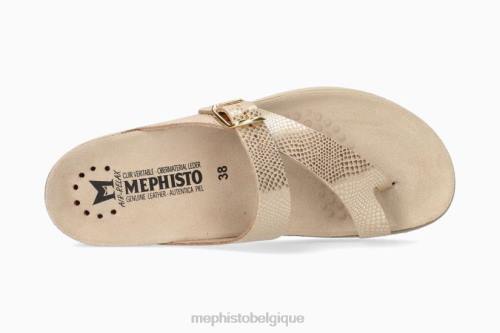des sandales Mephisto Hélène sable clair femmes X826222