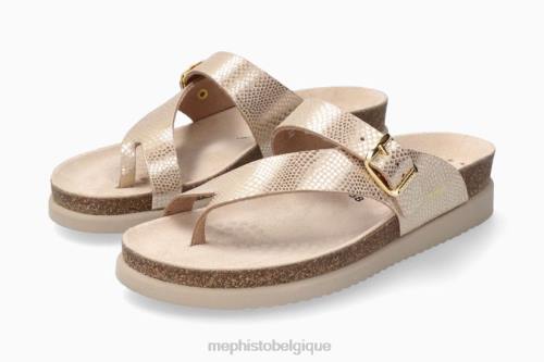 des sandales Mephisto Hélène sable clair femmes X826222