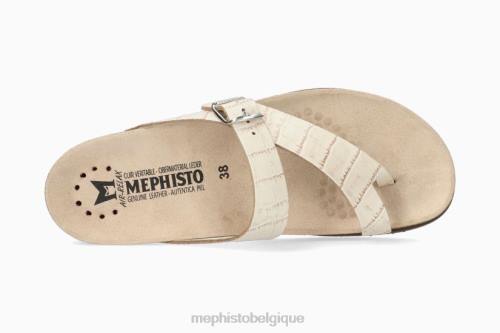 des sandales Mephisto Hélène sable clair femmes X826247