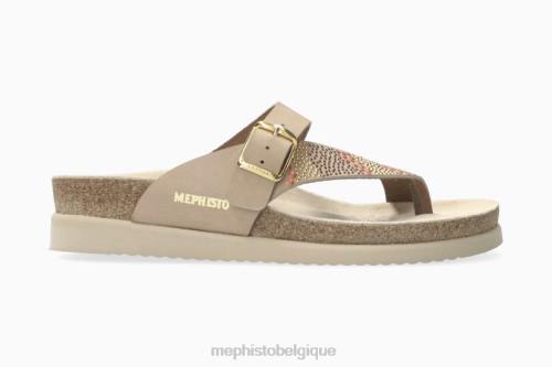 des sandales Mephisto Hélène taupe clair femmes X826147