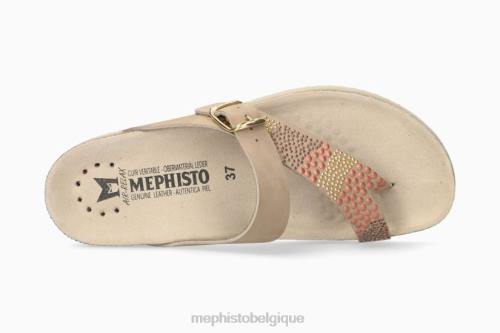 des sandales Mephisto Hélène taupe clair femmes X826147