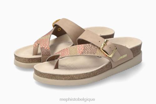 des sandales Mephisto Hélène taupe clair femmes X826147