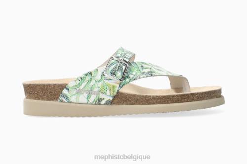 des sandales Mephisto Hélène vert femmes X826389