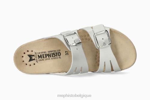 des sandales Mephisto Hélisa argent femmes X82673