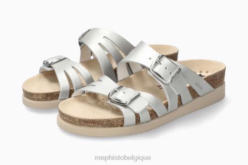 des sandales Mephisto Hélisa argent femmes X82673