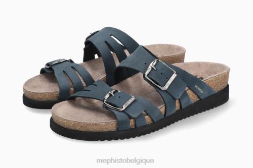 des sandales Mephisto Hélisa marine femmes X82672