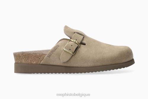 des sandales Mephisto Halina gris chaud femmes X826225