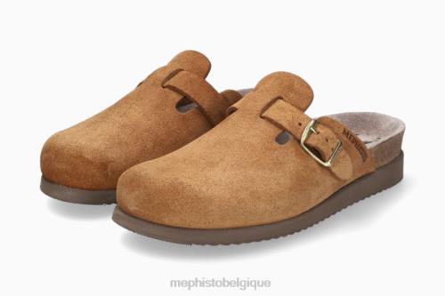 des sandales Mephisto Halina le tabac femmes X826226