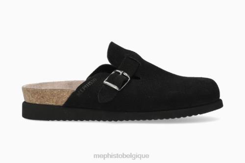des sandales Mephisto Halina noir femmes X826224