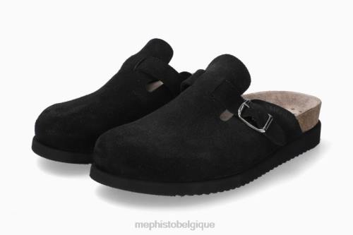 des sandales Mephisto Halina noir femmes X826224