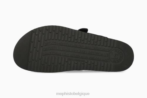 des sandales Mephisto Halina noir femmes X826224