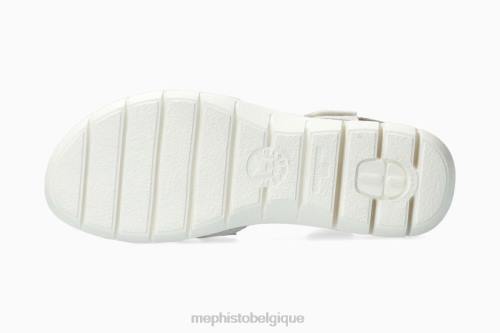 des sandales Mephisto Kristine argent femmes X826163