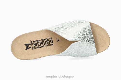 des sandales Mephisto Lisane argent femmes X82677