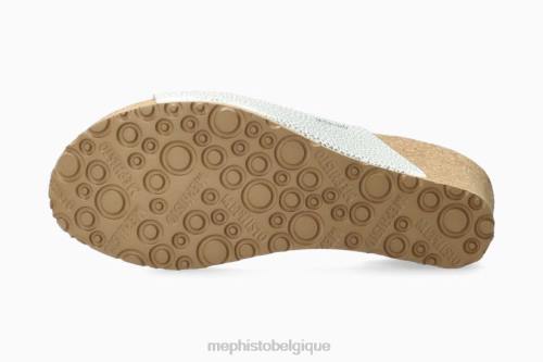 des sandales Mephisto Lisane argent femmes X82677