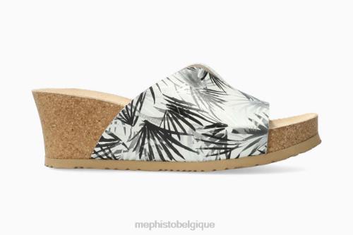 des sandales Mephisto Lisane argent femmes X82678