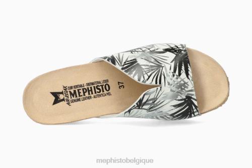 des sandales Mephisto Lisane argent femmes X82678