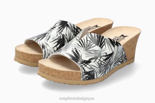 des sandales Mephisto Lisane argent femmes X82678
