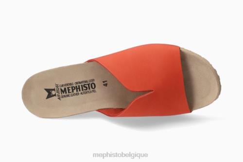 des sandales Mephisto Lisane corail femmes X826393
