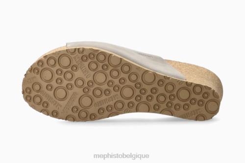 des sandales Mephisto Lisane gris clair femmes X826214