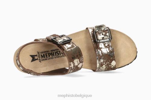 des sandales Mephisto Lissandra marron foncé femmes X826189