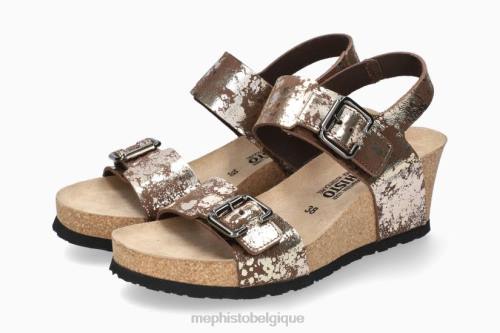 des sandales Mephisto Lissandra marron foncé femmes X826189