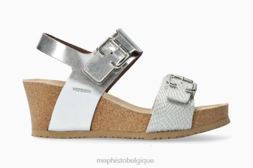 des sandales Mephisto Lissandra nickel femmes X826209
