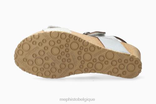des sandales Mephisto Lissandra nickel femmes X826209