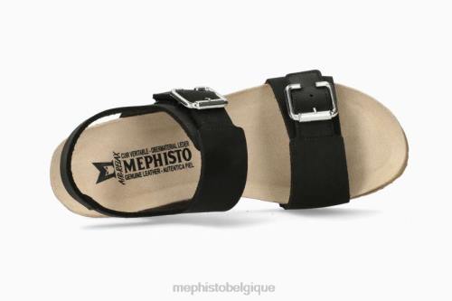 des sandales Mephisto Lissandra noir femmes X826187