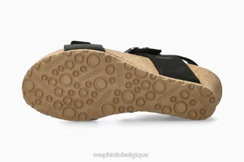 des sandales Mephisto Lissandra noir femmes X826187