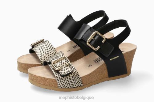 des sandales Mephisto Lissandra noir femmes X826398