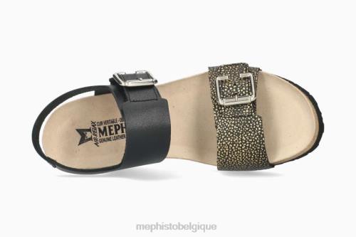 des sandales Mephisto Lissandra noir femmes X82639