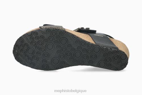 des sandales Mephisto Lissandra noir femmes X82639