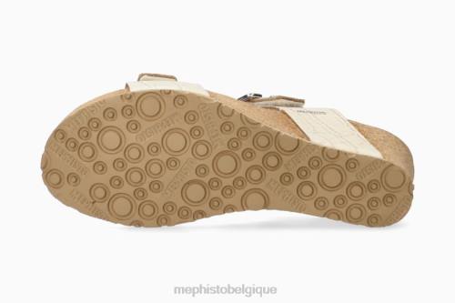 des sandales Mephisto Lissandra sable clair femmes X826218