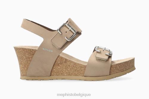 des sandales Mephisto Lissandra taupe clair femmes X826186