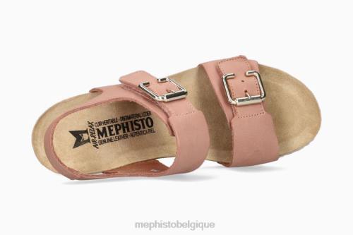 des sandales Mephisto Lissandra vieux rose femmes X826396
