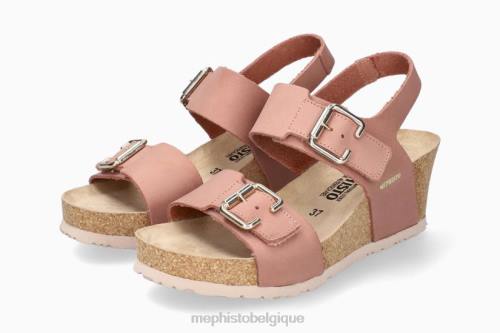 des sandales Mephisto Lissandra vieux rose femmes X826396