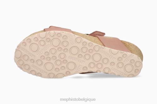 des sandales Mephisto Lissandra vieux rose femmes X826396