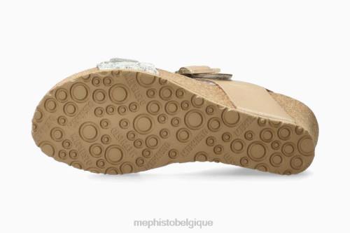 des sandales Mephisto Lissia platine femmes X826126