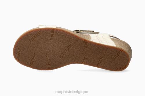 des sandales Mephisto Morgane sable clair femmes X826239