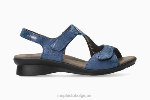 des sandales Mephisto Paris jean bleu femmes X826165