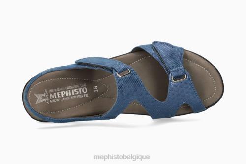 des sandales Mephisto Paris jean bleu femmes X826165