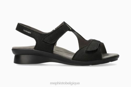 des sandales Mephisto Paris noir femmes X826122