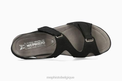 des sandales Mephisto Paris noir femmes X826122